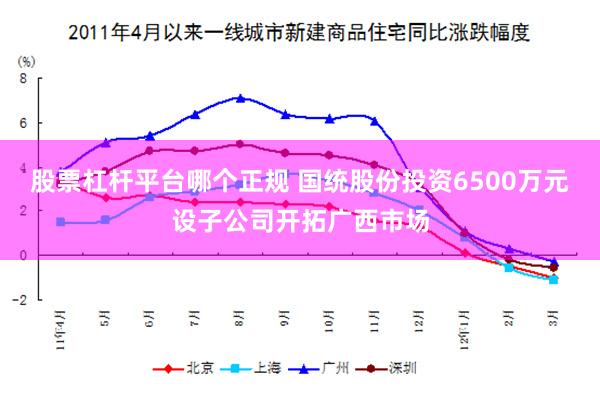 股票杠杆平台哪个正规 国统股份投资6500万元设子公司开拓广西市场