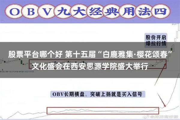 股票平台哪个好 第十五届“白鹿雅集·樱花颂春”文化盛会在西安思源学院盛大举行