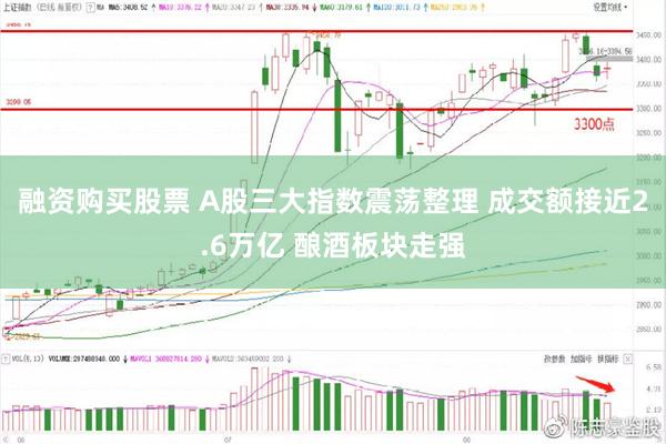 融资购买股票 A股三大指数震荡整理 成交额接近2.6万亿 酿酒板块走强