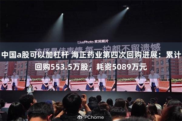 中国a股可以加杠杆 海正药业第四次回购进展：累计回购553.5万股，耗资5089万元