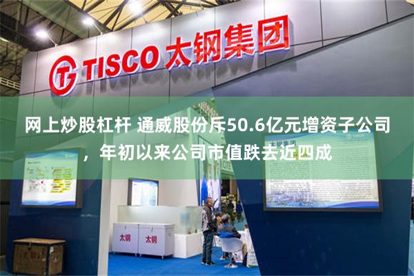 网上炒股杠杆 通威股份斥50.6亿元增资子公司，年初以来公司市值跌去近四成