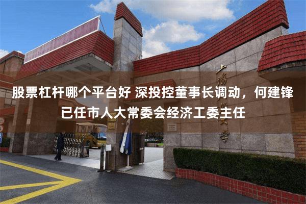 股票杠杆哪个平台好 深投控董事长调动，何建锋已任市人大常委会经济工委主任