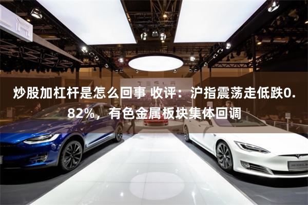 炒股加杠杆是怎么回事 收评：沪指震荡走低跌0.82%，有色金属板块集体回调