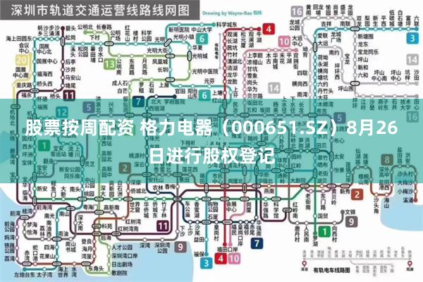 股票按周配资 格力电器（000651.SZ）8月26日进行股权登记