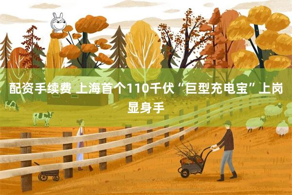 配资手续费 上海首个110千伏“巨型充电宝”上岗显身手