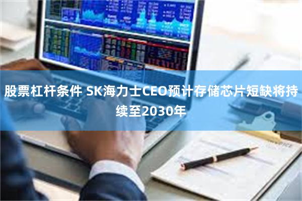 股票杠杆条件 SK海力士CEO预计存储芯片短缺将持续至2030年