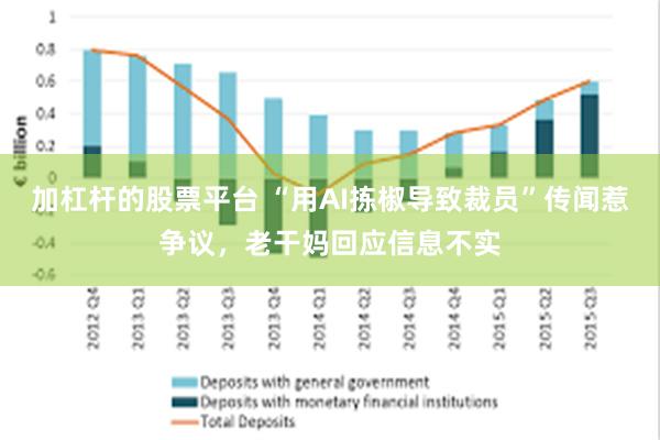 加杠杆的股票平台 “用AI拣椒导致裁员”传闻惹争议，老干妈回应信息不实